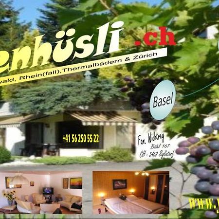 Ferienhuesli Apartment Siglistorf Luaran gambar