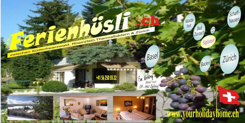 Ferienhuesli Apartment Siglistorf Luaran gambar
